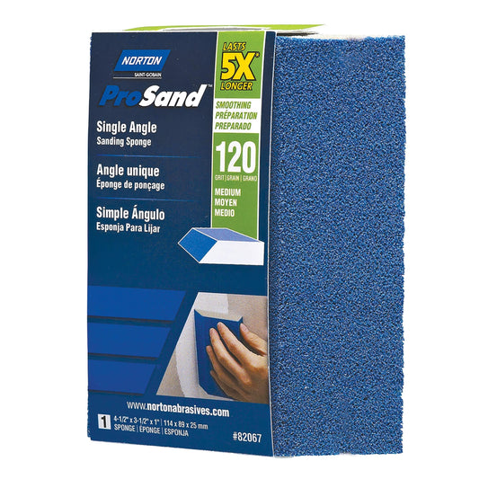 ProSand 5X Single Angle Sanding Sponge - 3-1/2" x 4-1/2"
