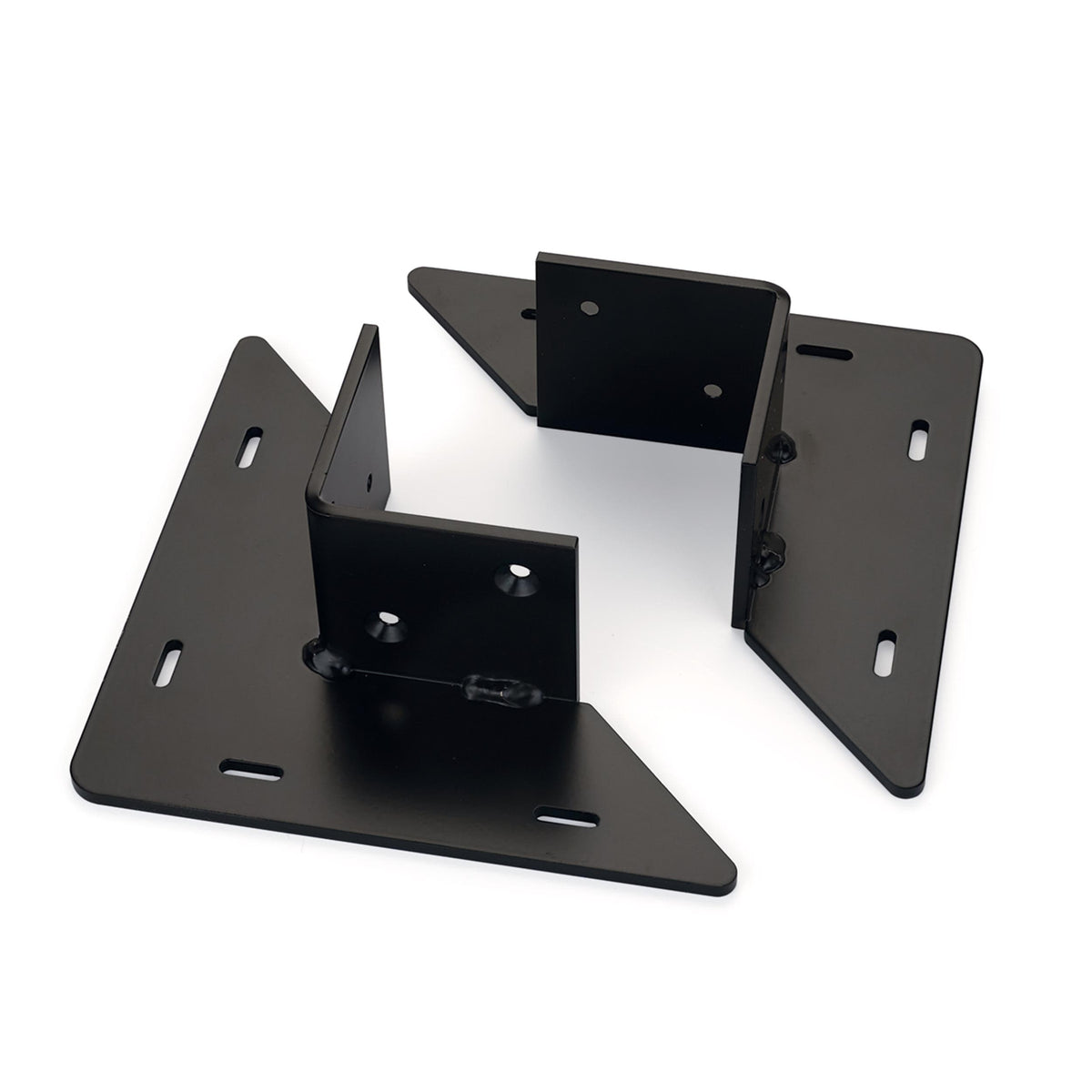Table Leg Brackets for One Leg - 2-1/2" - 2 Piece Set