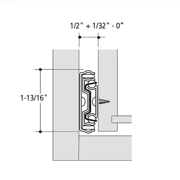 Soft-Close Full Extension Side Mount Drawer Slide - Pair