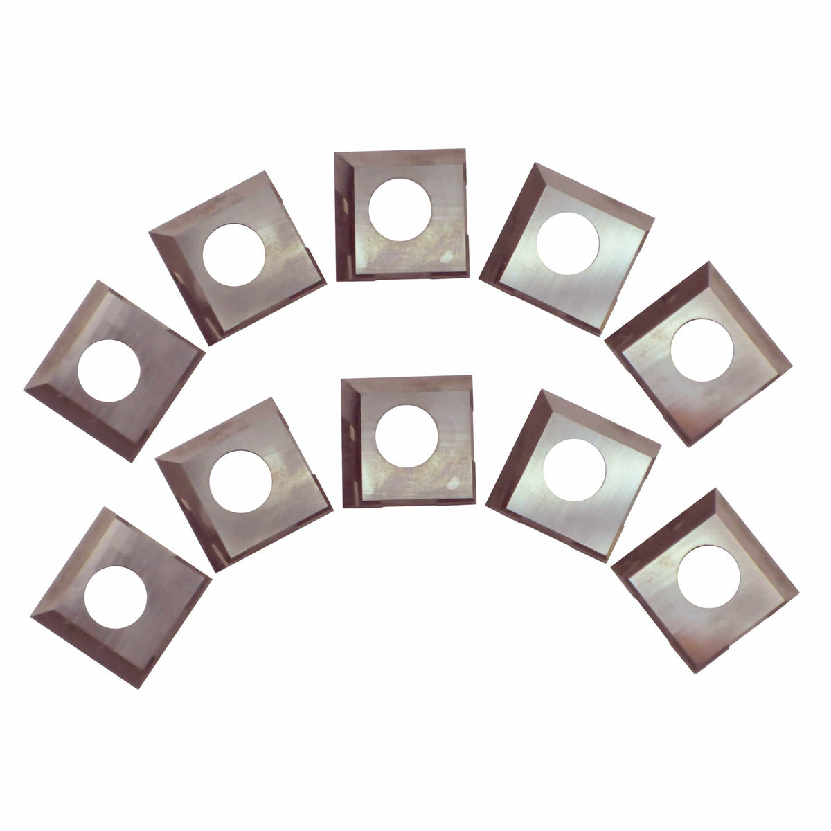 HSS 2-Edge Cutter Inserts - 10 Pack