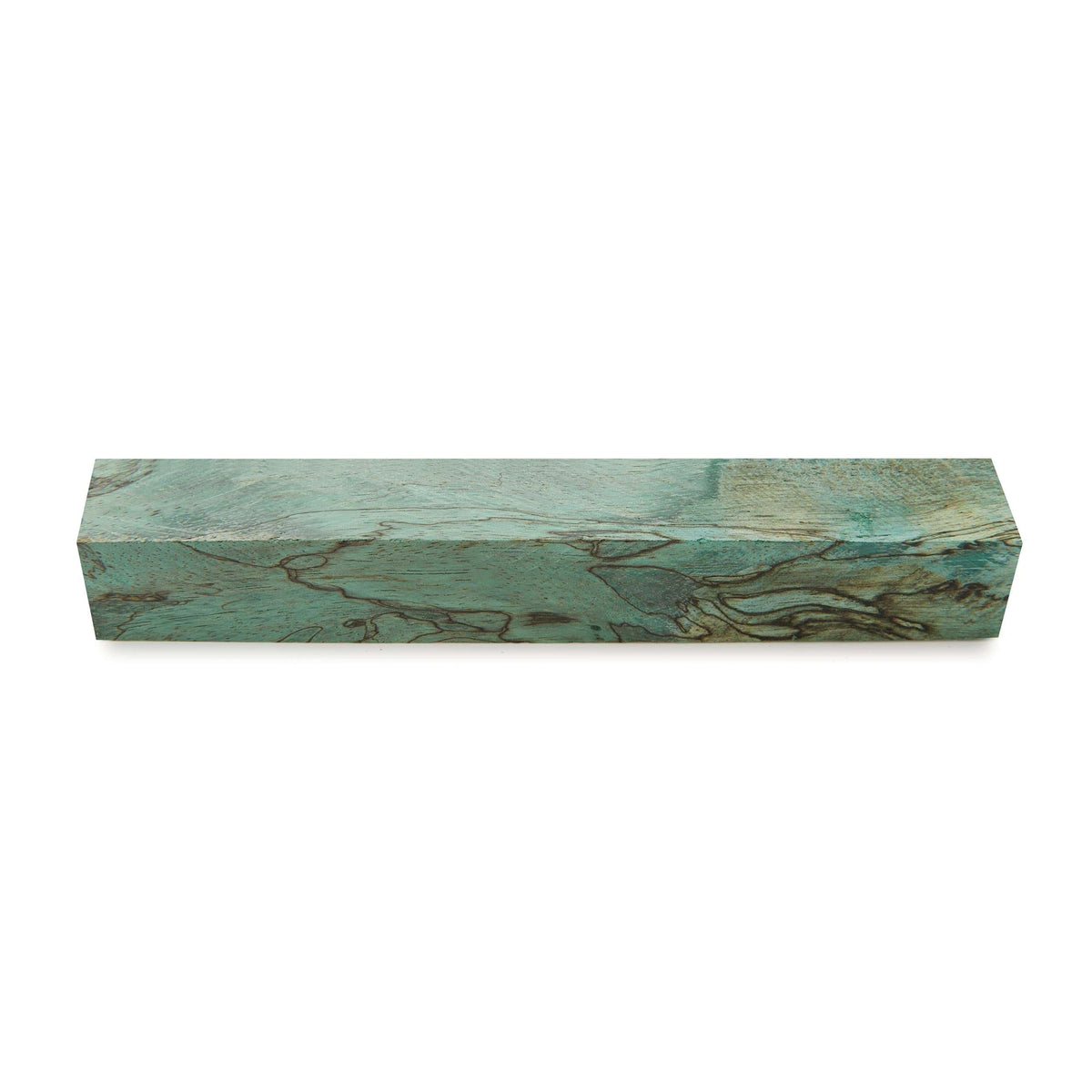 Stabilized & Dyed Spalted Tamarind Pen Blank - 3/4" x 3/4" x 5"