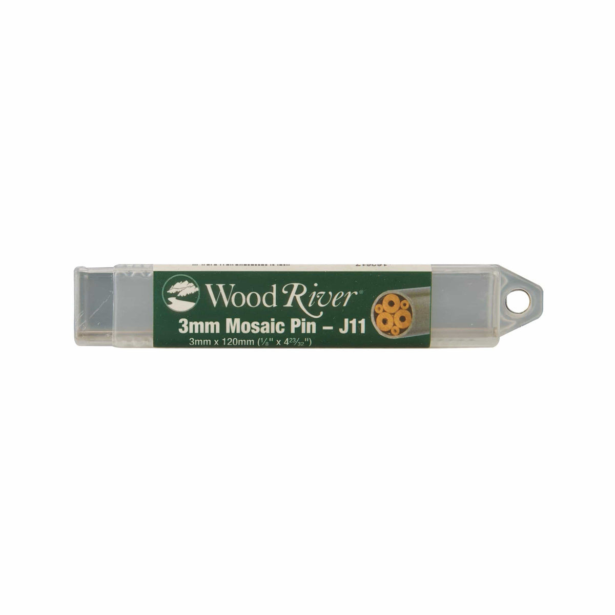 Mosaic Knife Pin Stock - 120 mm Length