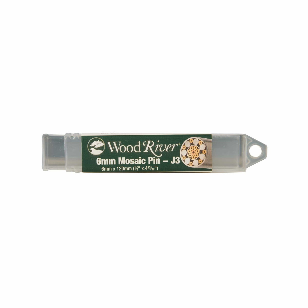 Mosaic Knife Pin Stock - 120 mm Length