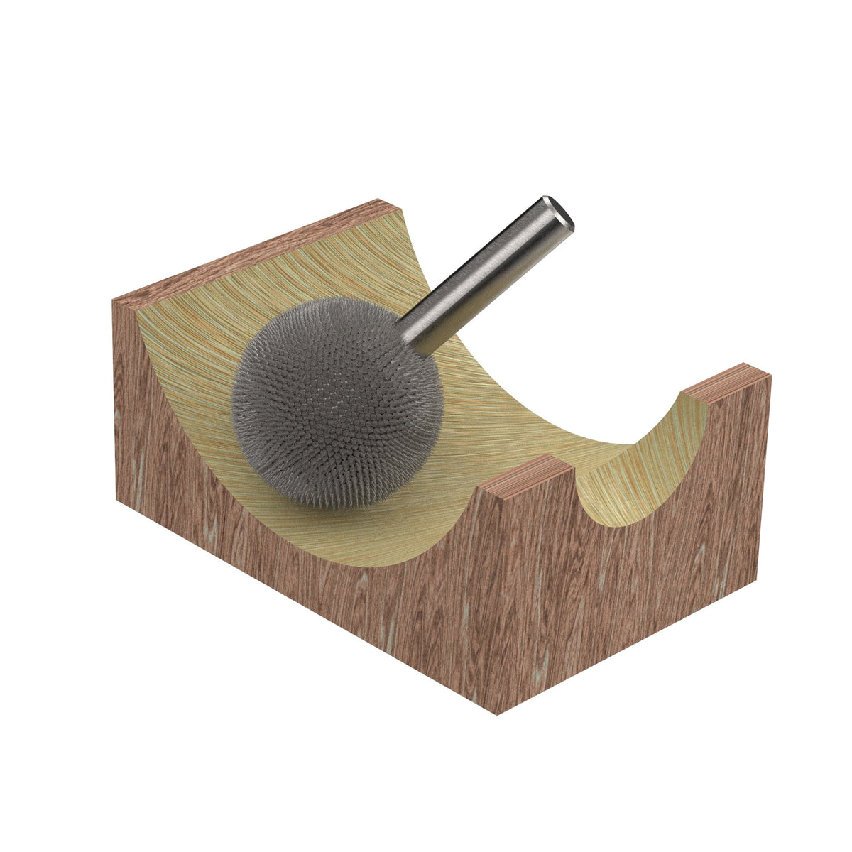 Extreme Sphere Burr, 1/8" Shaft, Very Coarse (1/4" x 1/4")