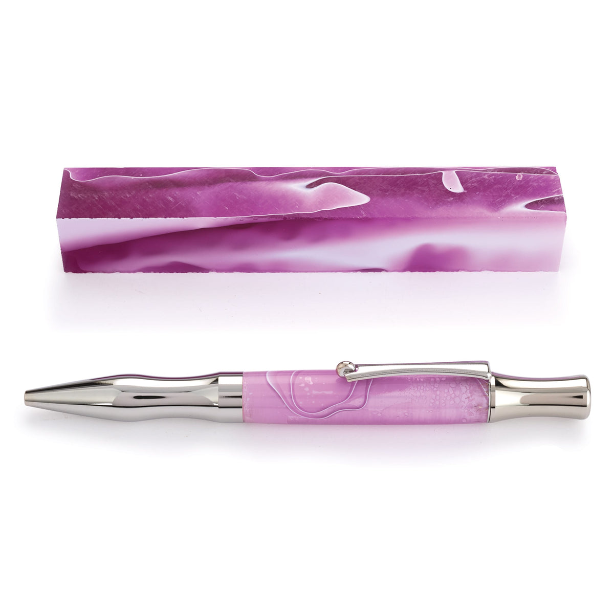 Acrylic Pen Blank - 3/4" x 3/4" x 5"