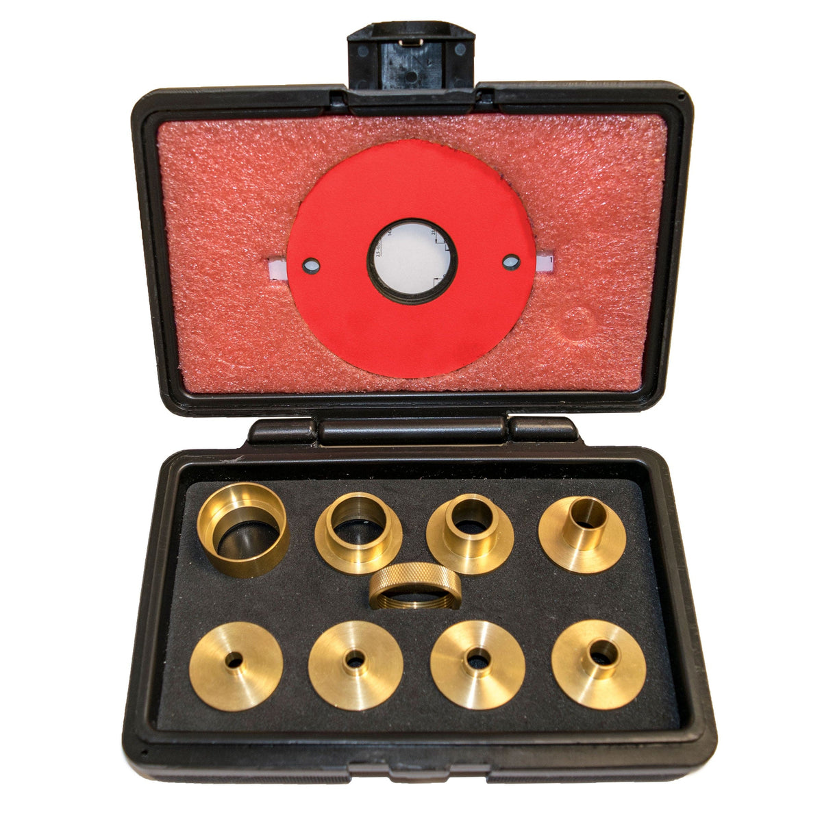 9 pc Brass Precision Template Guide Set
