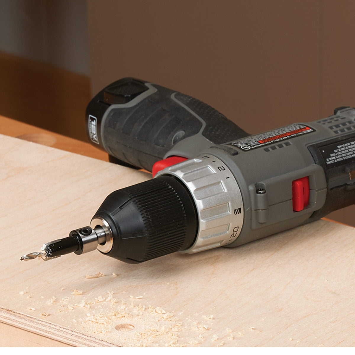 Carbide-Tipped Countersink With Brad Point