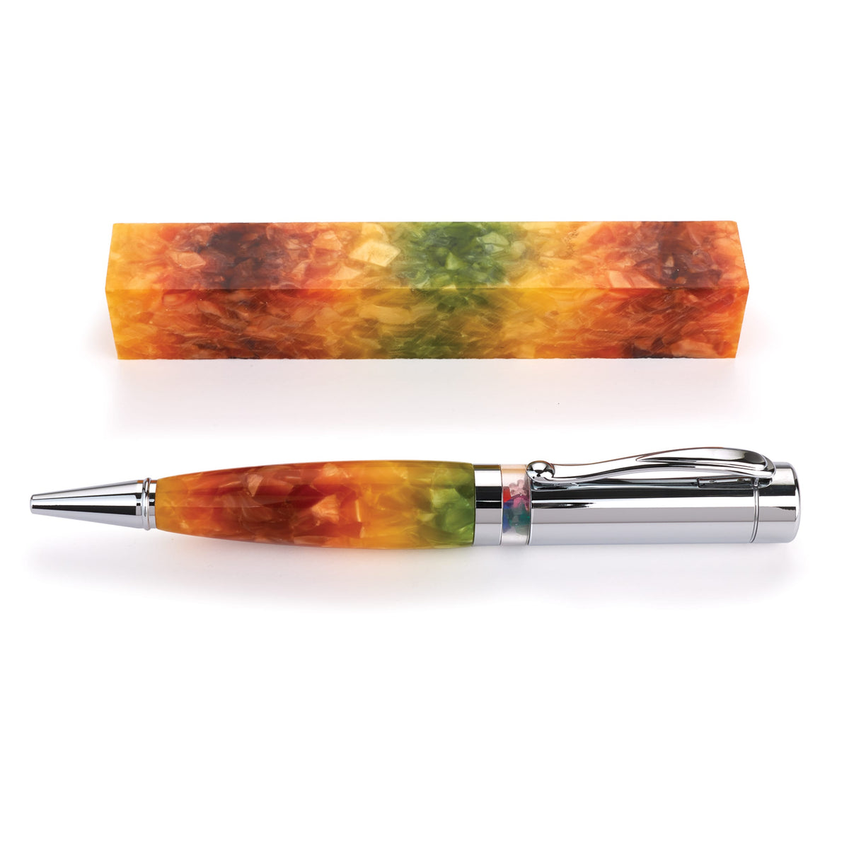 Acrylic Pen Blank - 3/4" x 3/4" x 5"