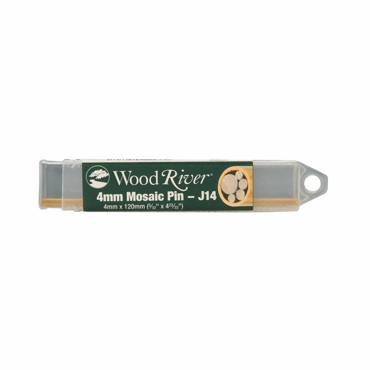 Mosaic Knife Pin Stock - 120 mm Length