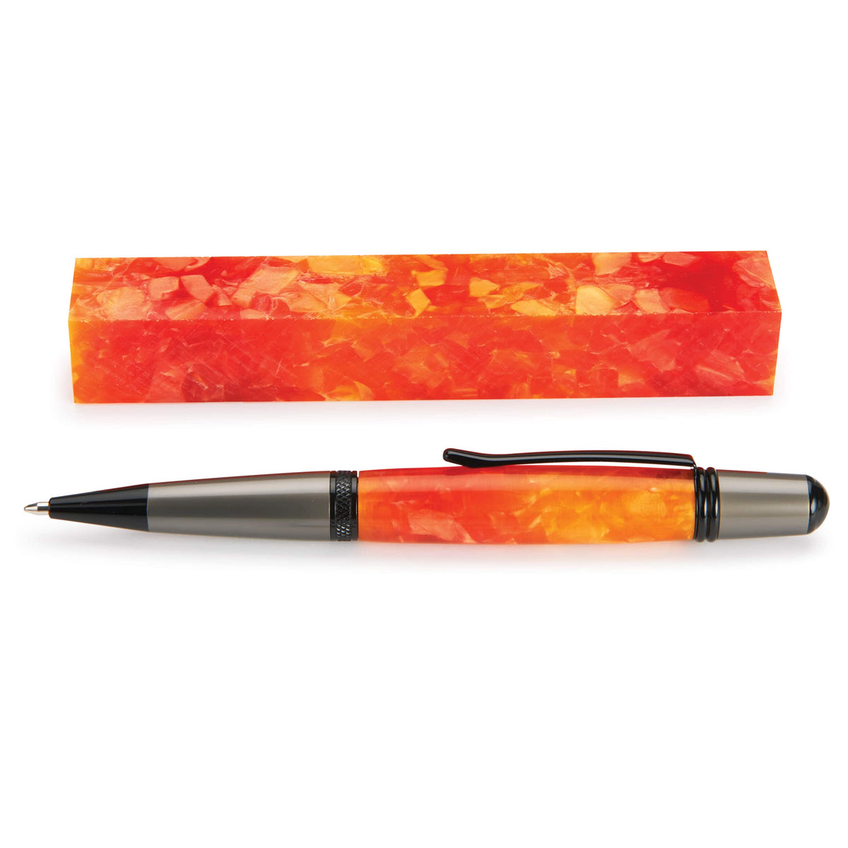 Acrylic Pen Blank - 3/4" x 3/4" x 5"