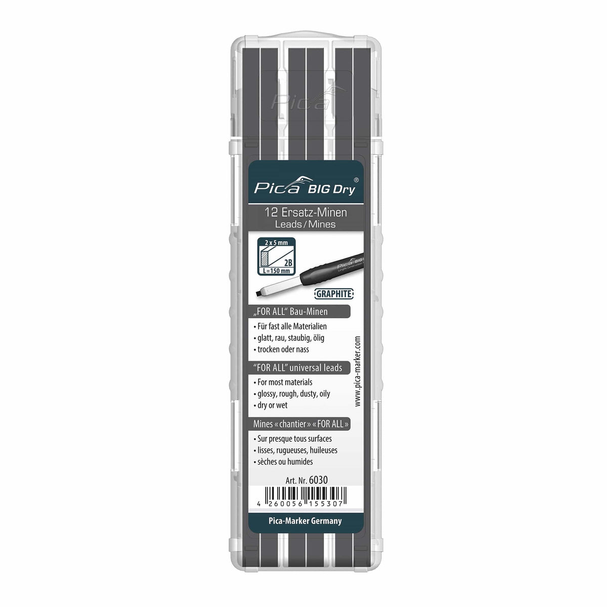 BIG Dry Graphite Refill - 12 Piece