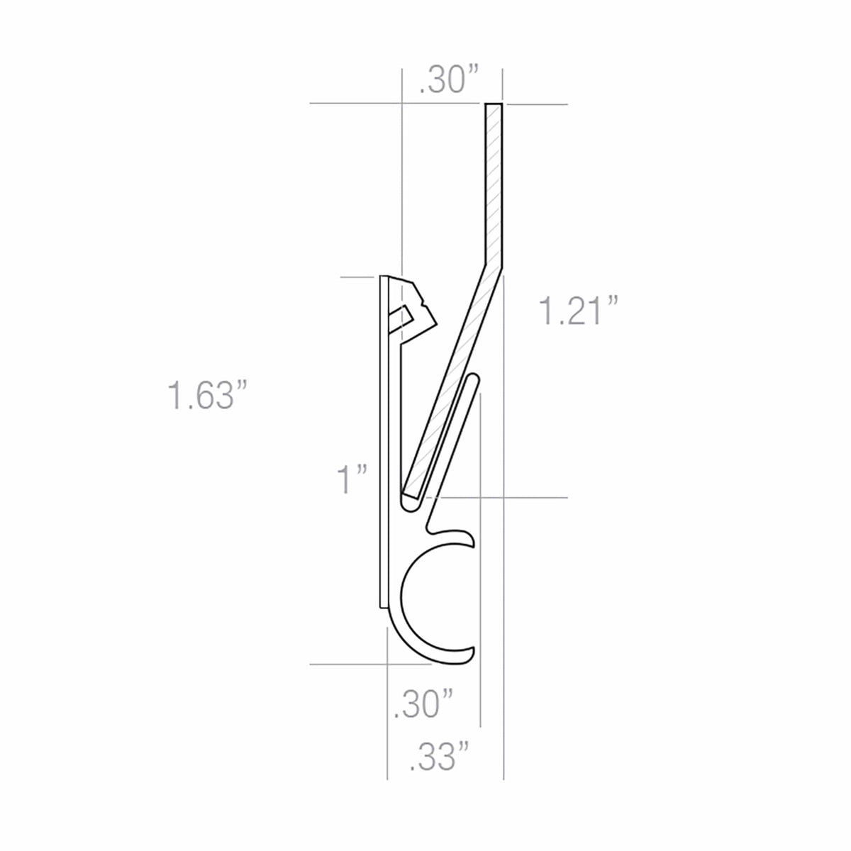 Wallsaver Hanging Kit 6"