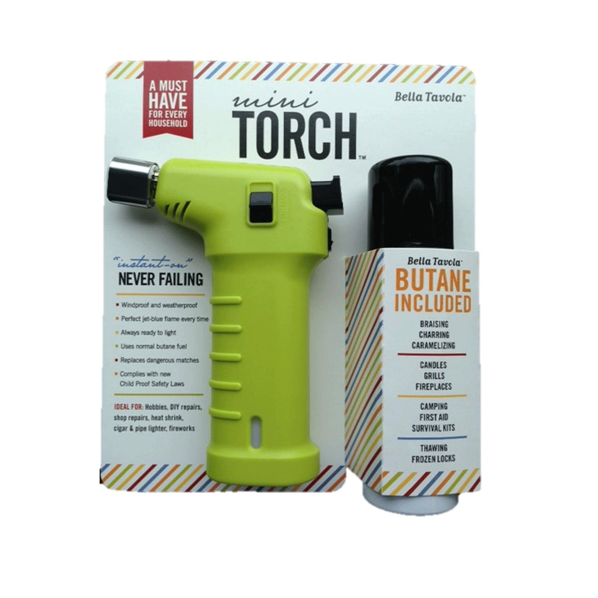 Bella Tavola Mini Torch Combo - Green