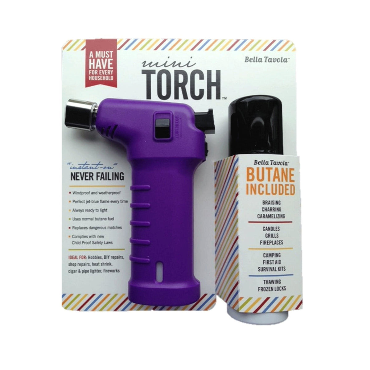 Bella Tavola Mini Torch Combo - Purple
