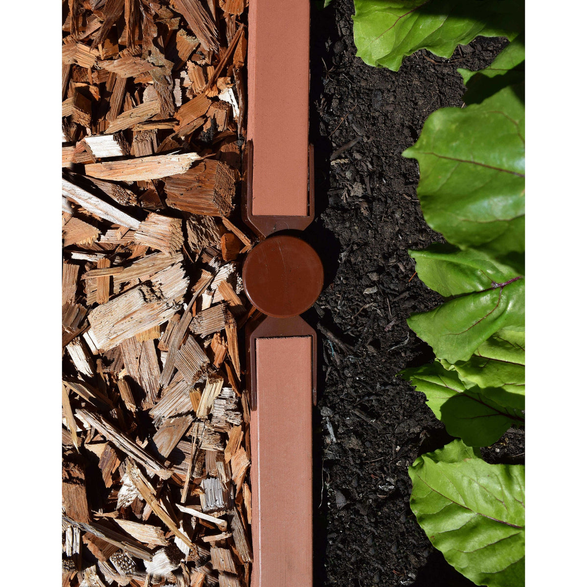 Classic Sienna Straight Landscape Edging Kit 16' - 2" profile