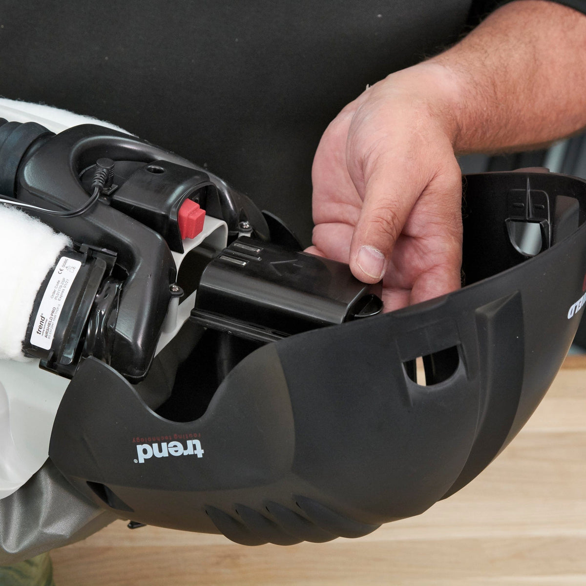 Air Circulating Face Shield