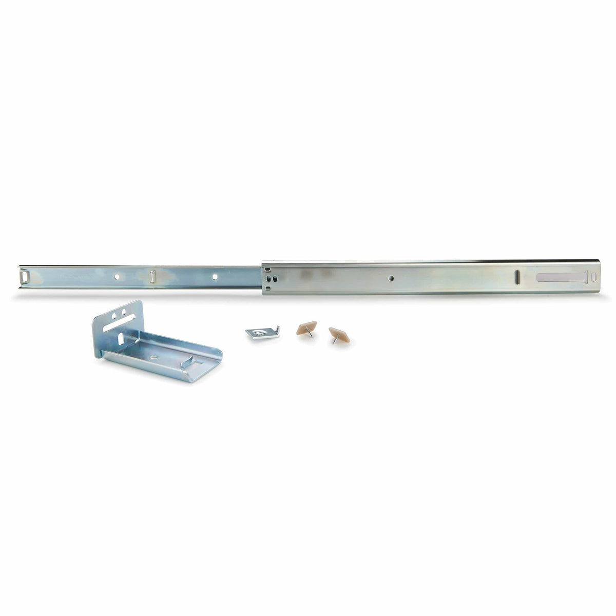 Center Mount Drawer Slide - Zinc