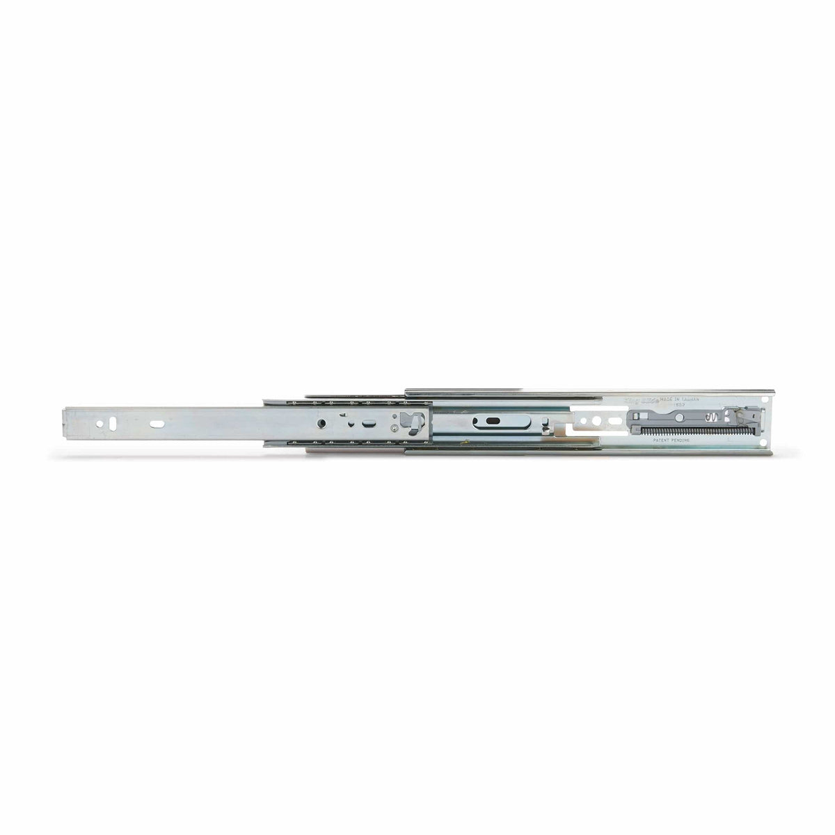 Push-to-Open Full Extension Side Mount Drawer Slide - Model 3M89 - Pair