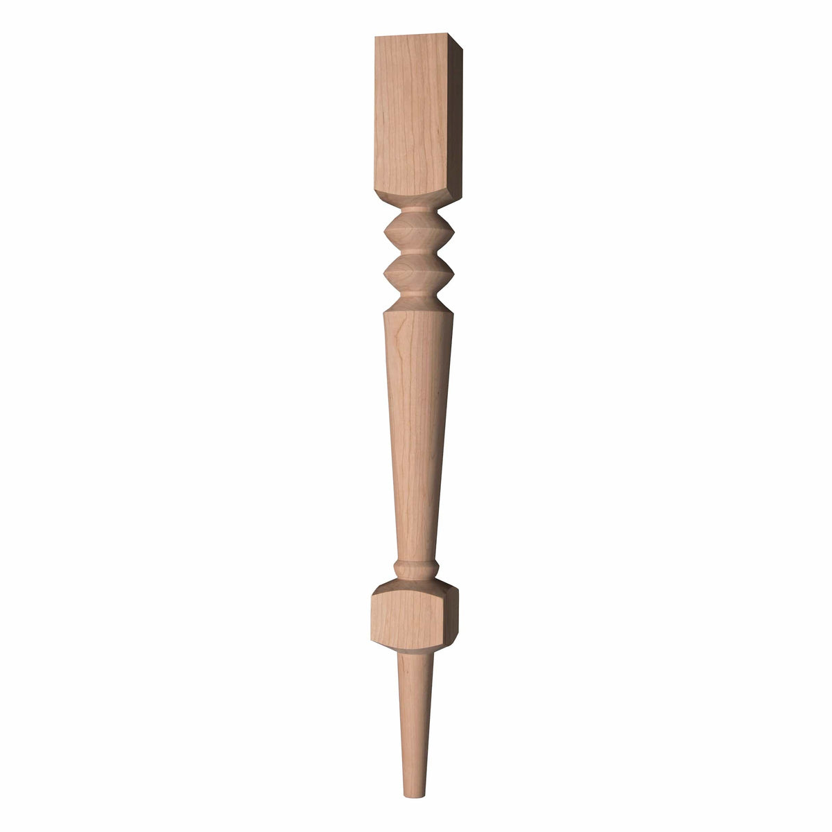 Abaco Island Leg - 35-1/2" x 3-1/2" x 3-1/2"
