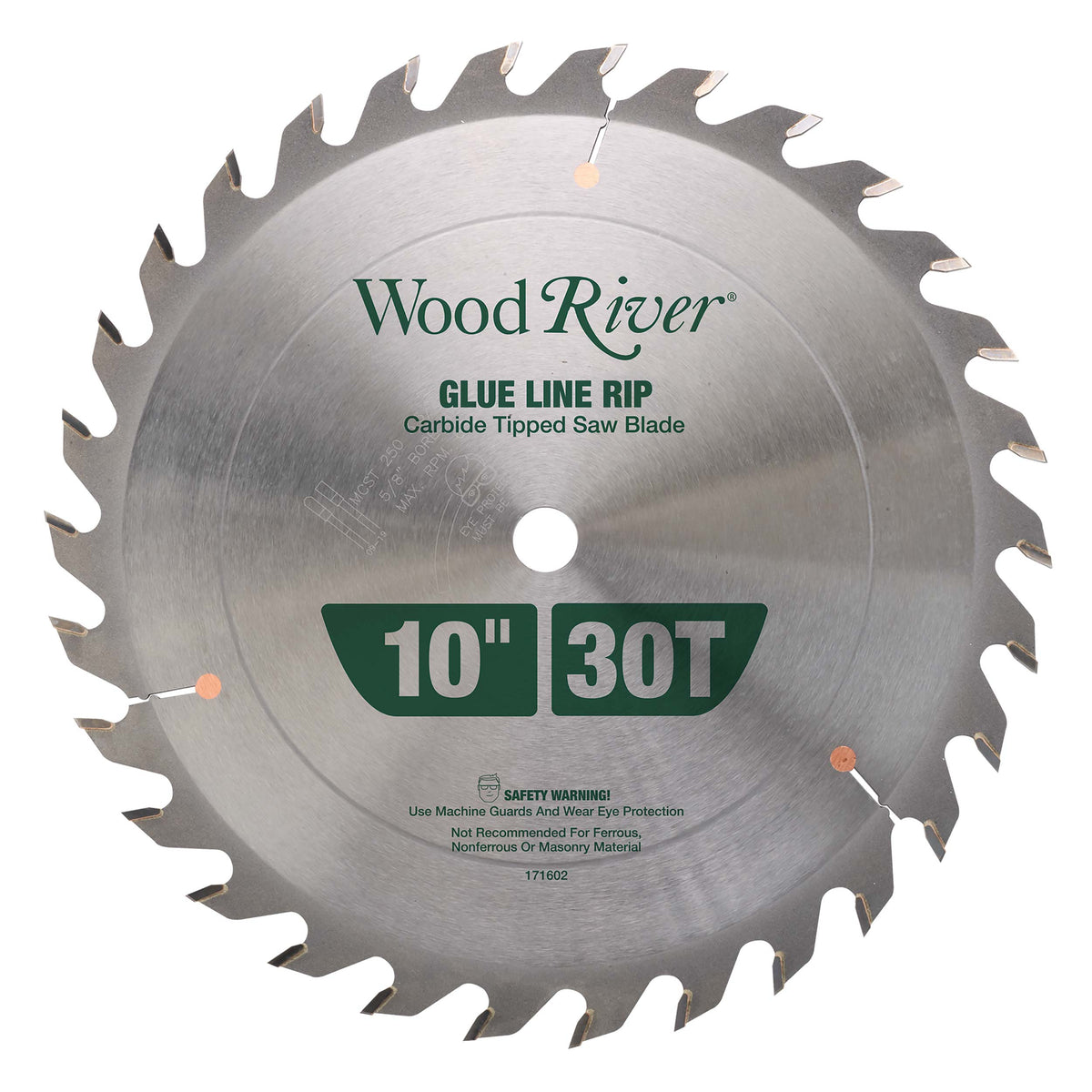 Glue Line Rip Saw Blade - 10" x 5/8" Bore x 30T - TCG