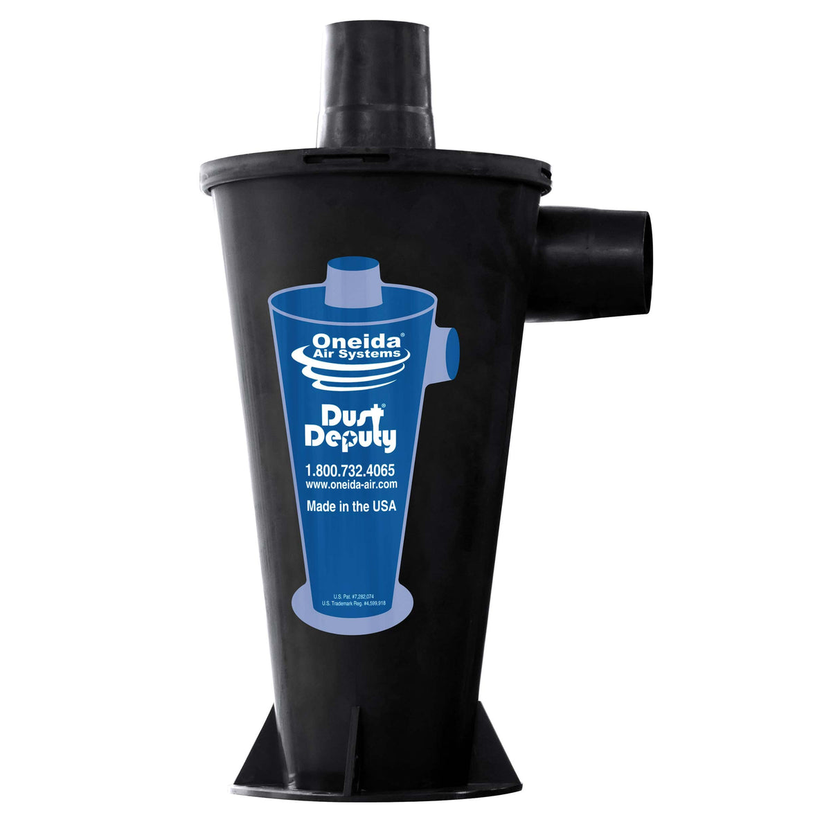 Static Dissipative DIY Dust Deputy Cyclone Separator