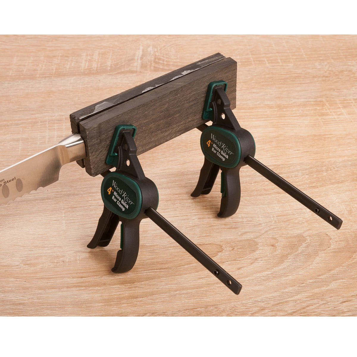 4" Micro Quick Bar Clamp - 2 Pack