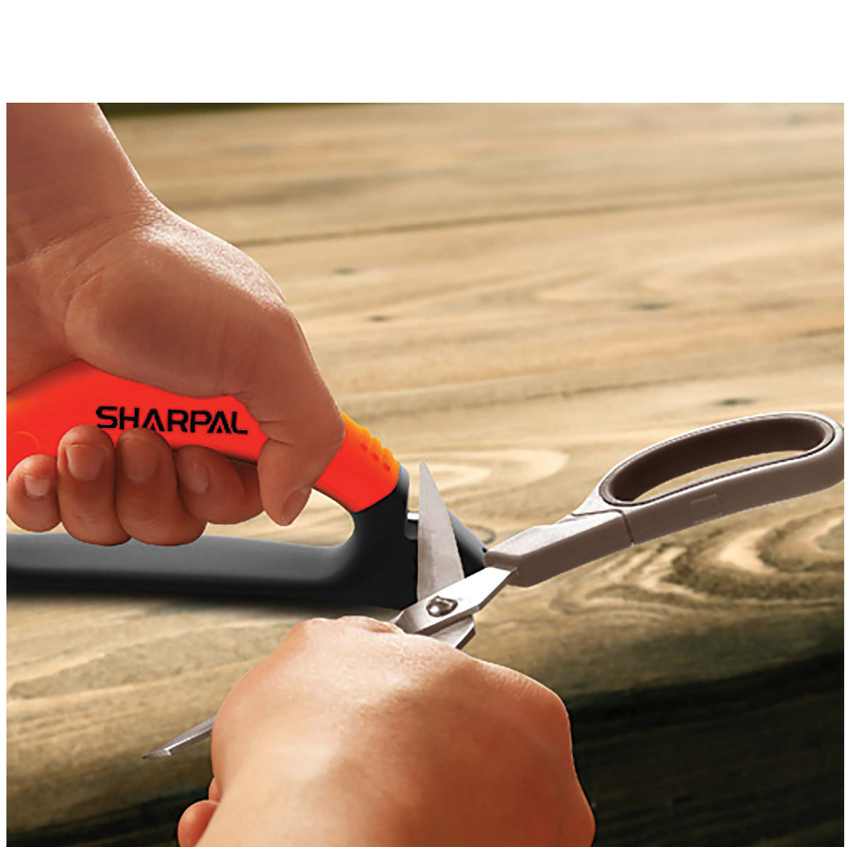 3-in-1 Knife Axe and Scissors Sharpener