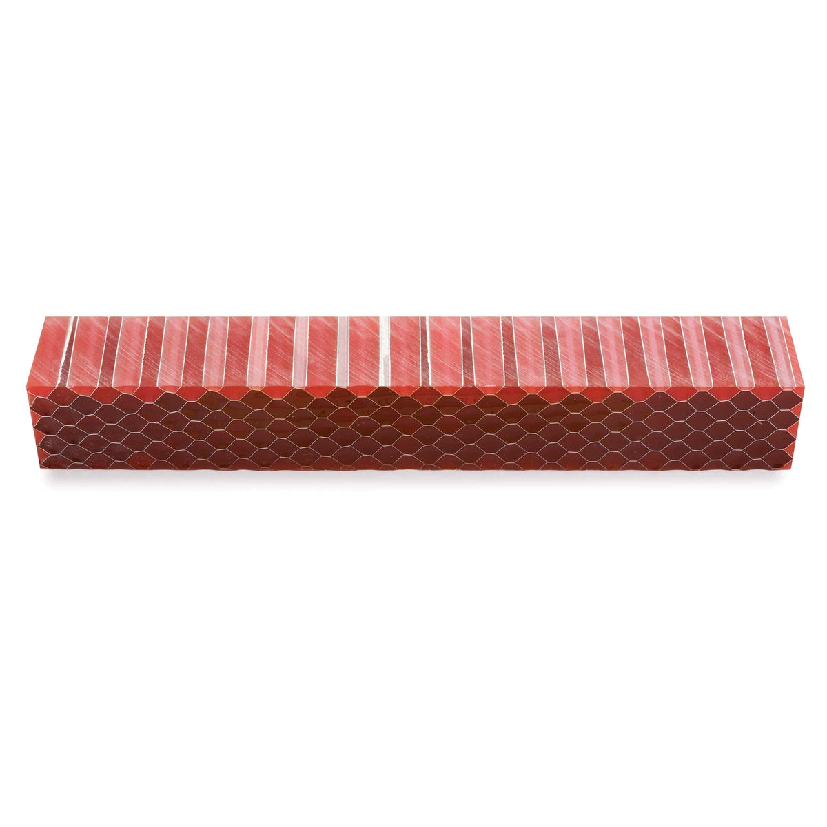 Honeycomb Acrylic Pen Blank - 3/4" x 3/4" x 5"