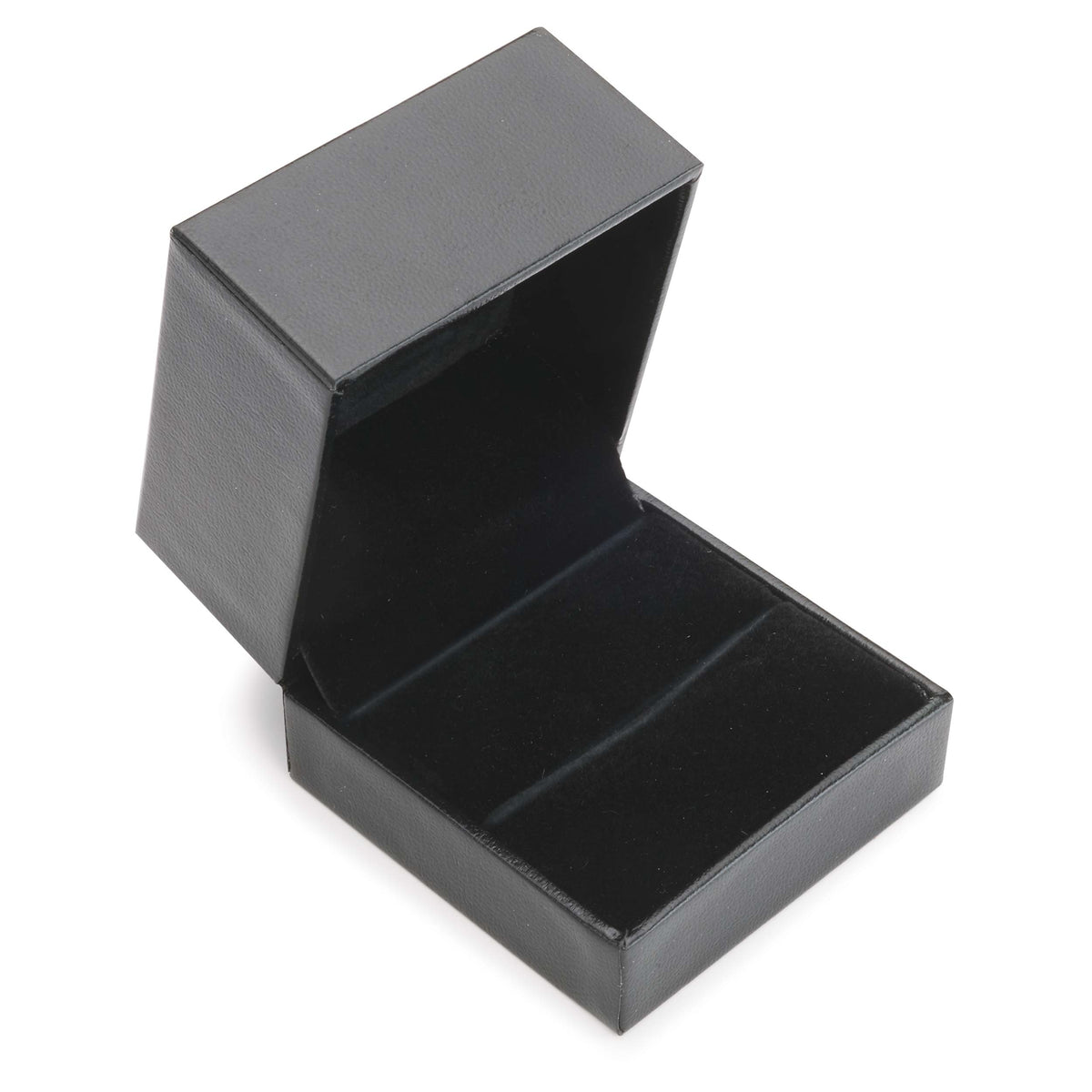 Ring Display Box - Black with Felt Lining