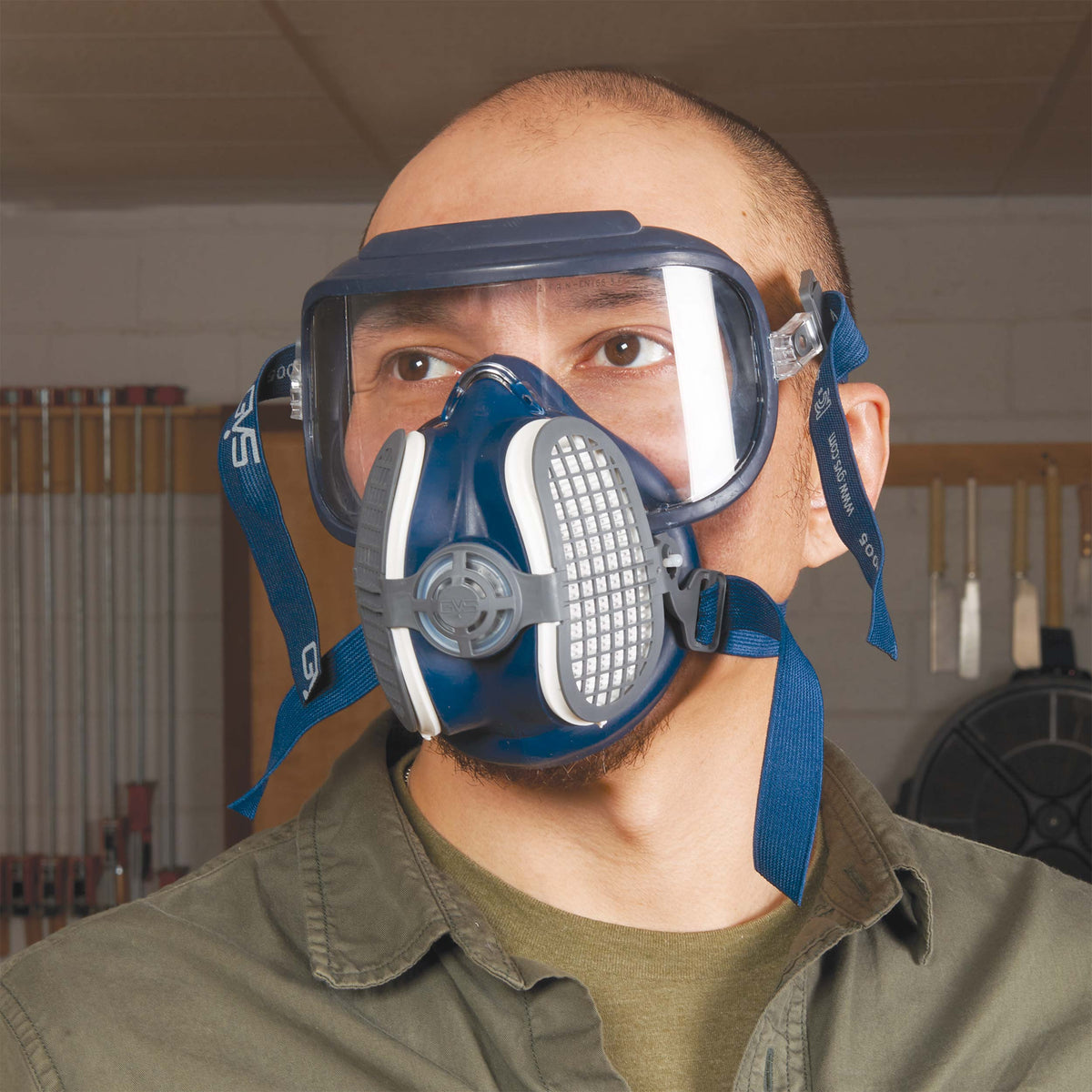 GVS Integra Respiratory and Optical Safety Mask with P100 Filters - Medium/Large