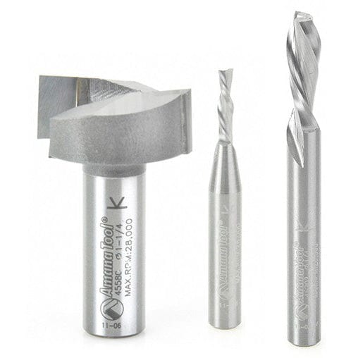 3-piece Starter CNC Bit Set by Amana Tool