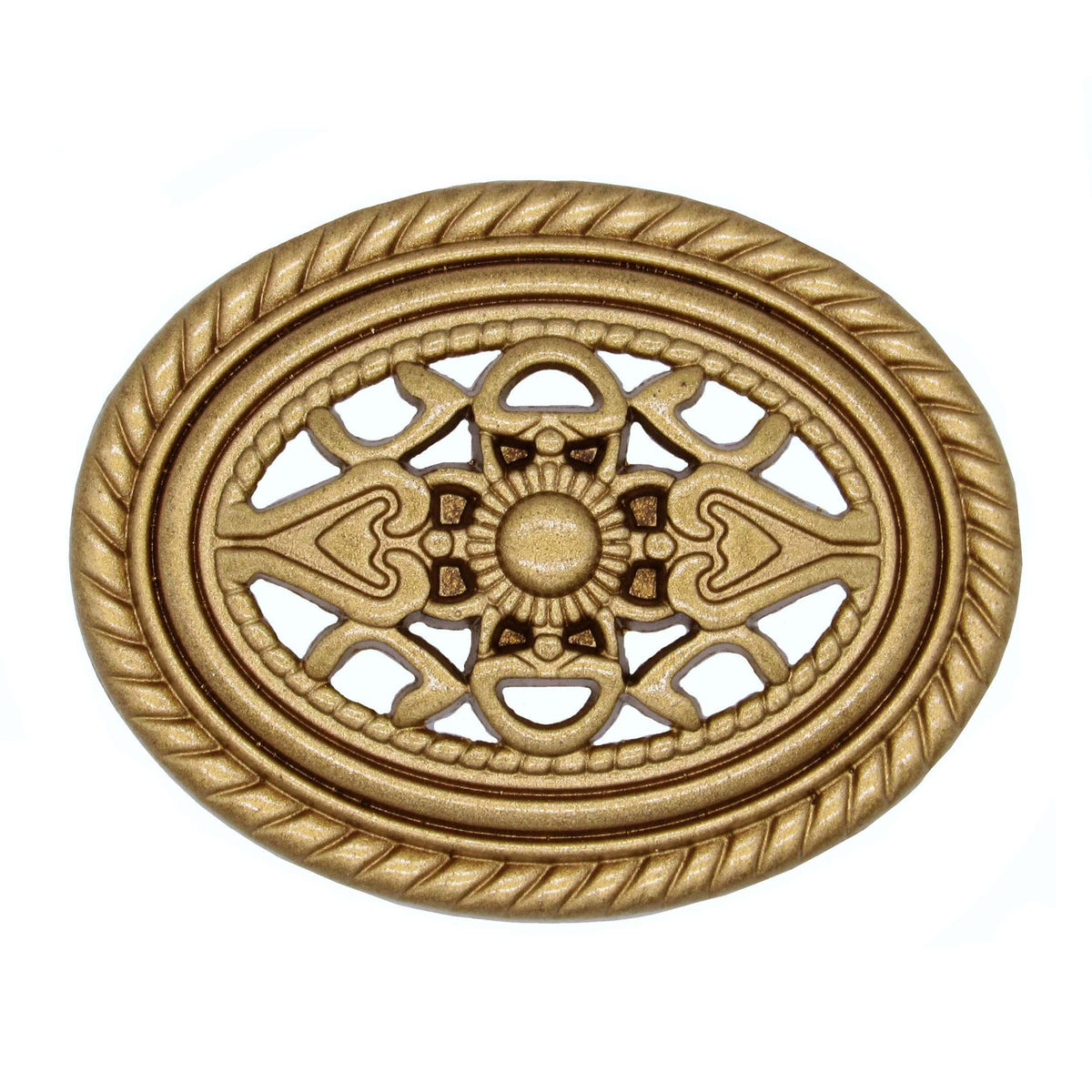Tuscany Oval Knob, Lux Gold