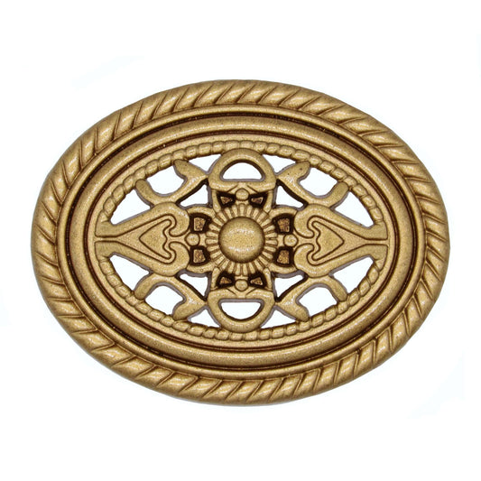 Tuscany Oval Knob, Lux Gold