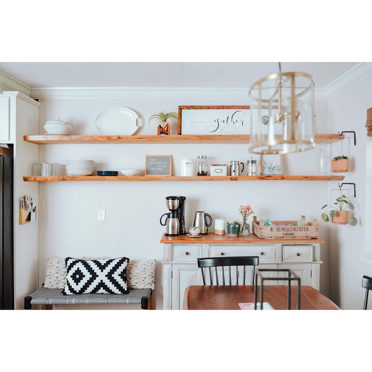 Floating Shelf Bracket - 10" Long