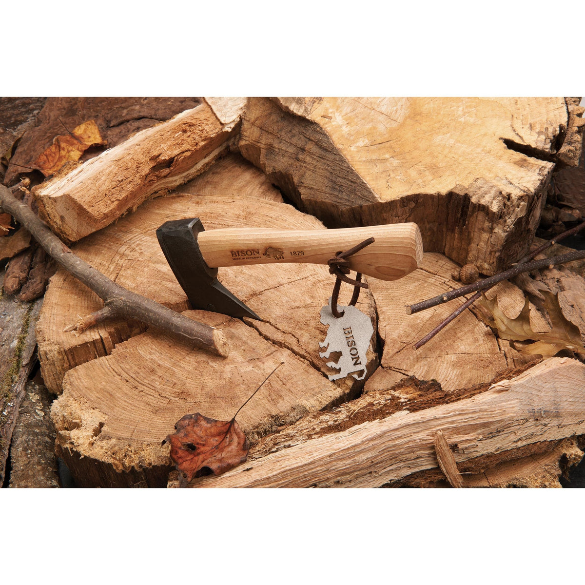 Trekking Hatchet with Leather Sheath - 9.44" OL
