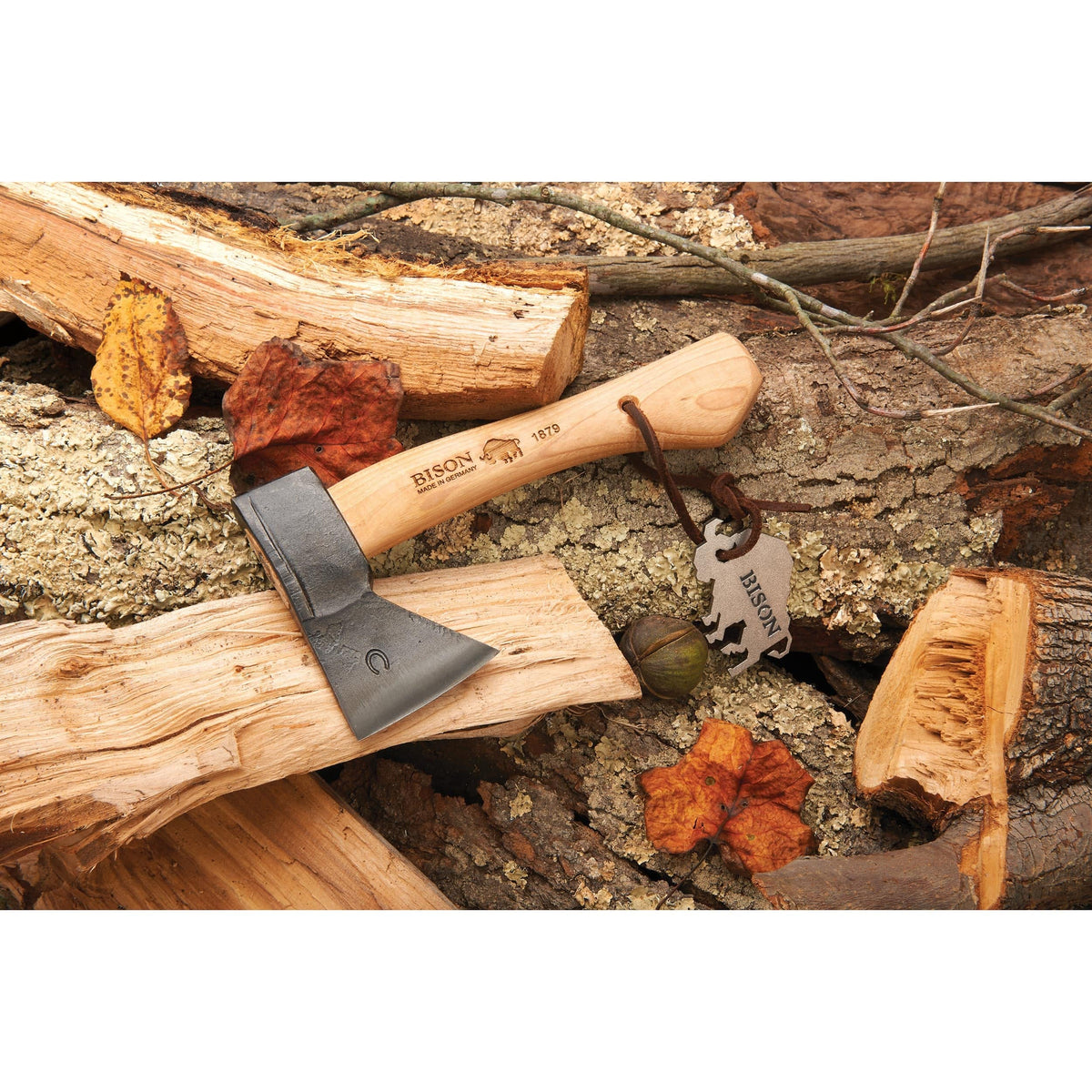 Trekking Hatchet with Leather Sheath - 9.44" OL