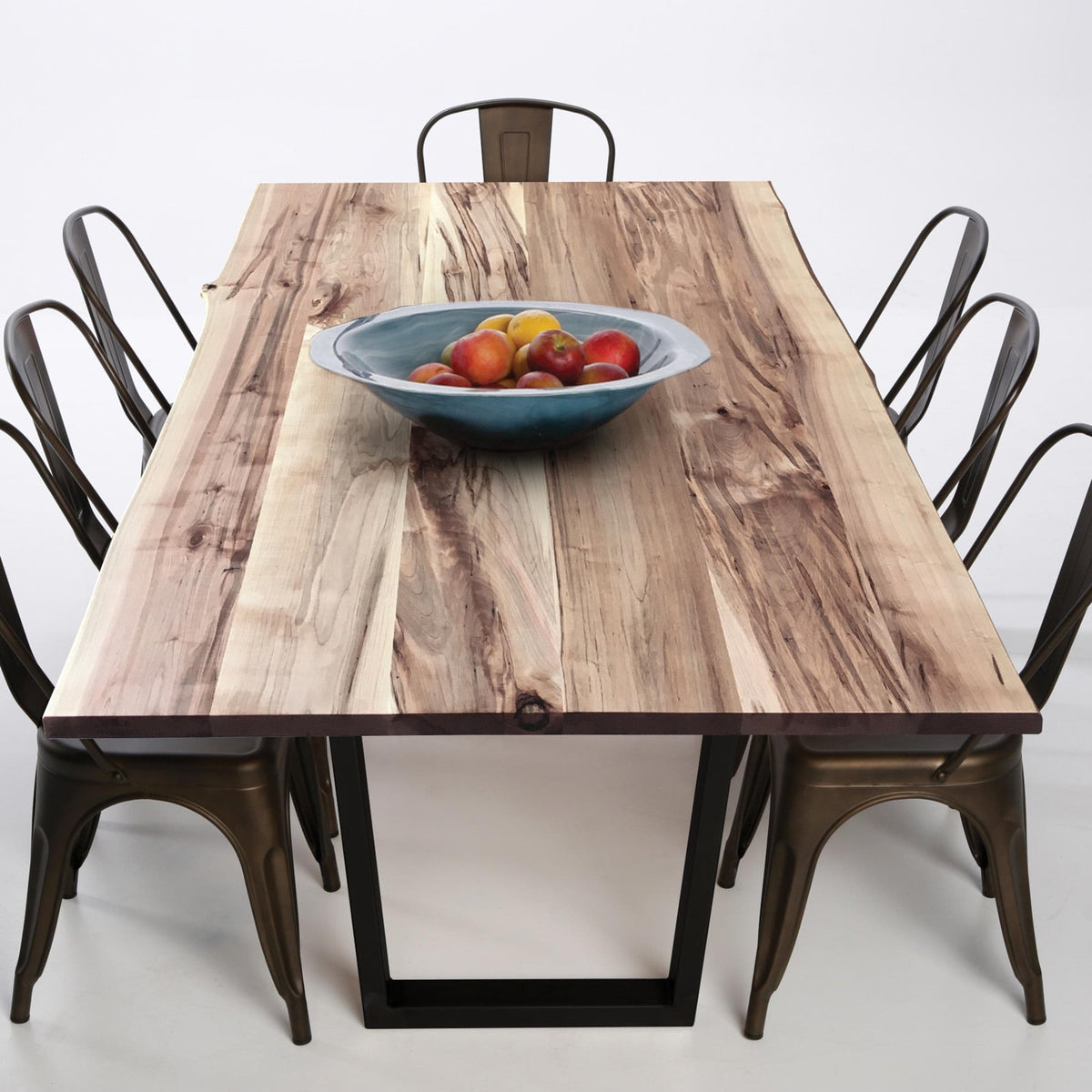 Timber Link Slab - Rustic Maple Center - S4S - 1-1/2" x 8" x 6'