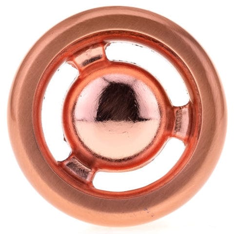 Eclectic Knob - 1-13/32" D - Rose Gold