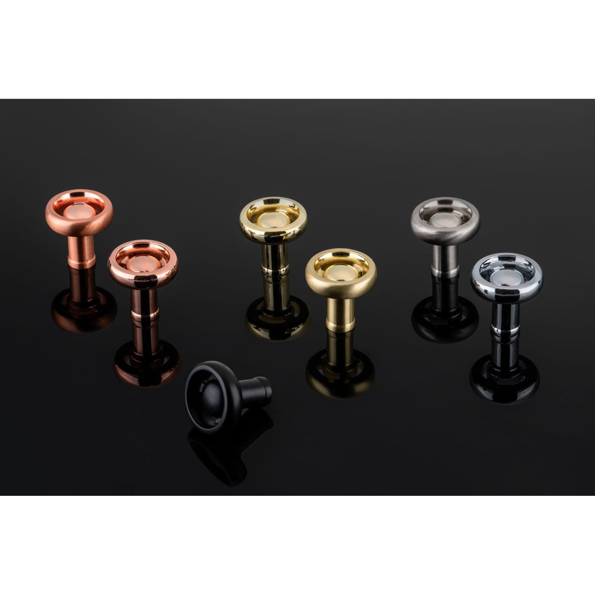 Eclectic Knob - 1-13/32" D - Brushed Nickel