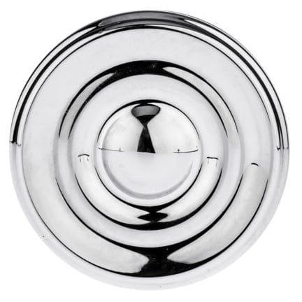 Contemporary Knob - 1-3/8" D - Chrome