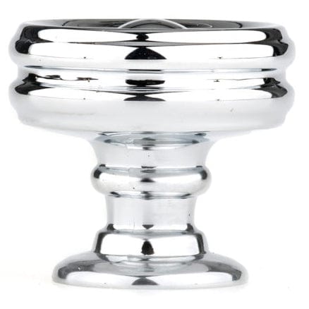 Contemporary Knob - 1-3/8" D - Chrome