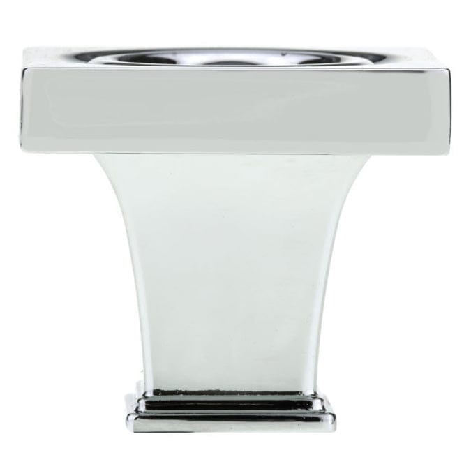 Transitional Knob, 1-3/16" x 1-3/16", Chrome