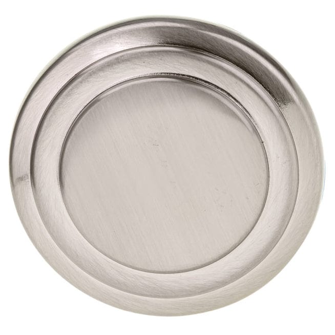 Traditional Knob, 1-5/16" D, Brushed Nickel