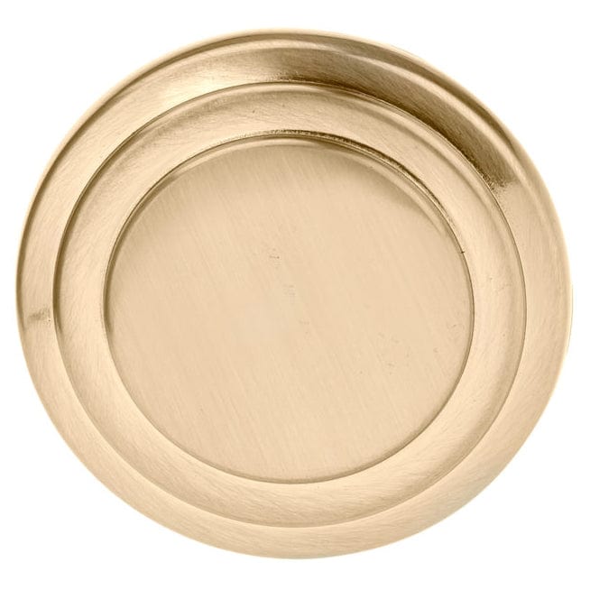 Traditional Knob, 1-5/16" D, Champagne Bronze