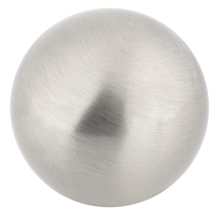 Traditional Knob, 1-3/16" D, Brushed Nickel