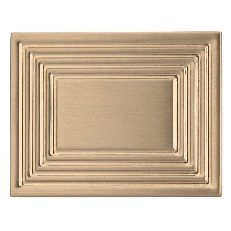 Transitional Knob, 1-25/32" x 1-3/8", Champagne Bronze