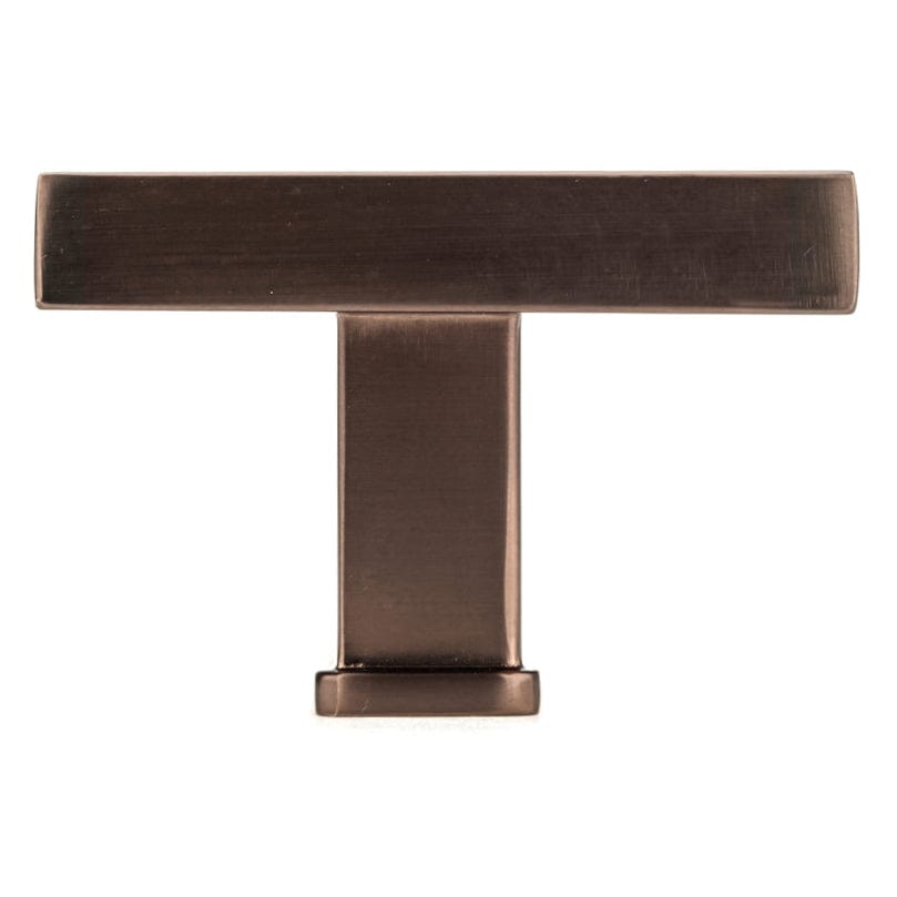 Transitional Knob, 1-25/32" x 1-3/8", Honey Bronze
