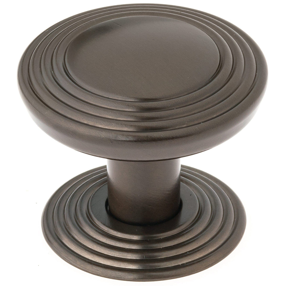 Transitional Knob, 1-1/4" D, Honey Bronze