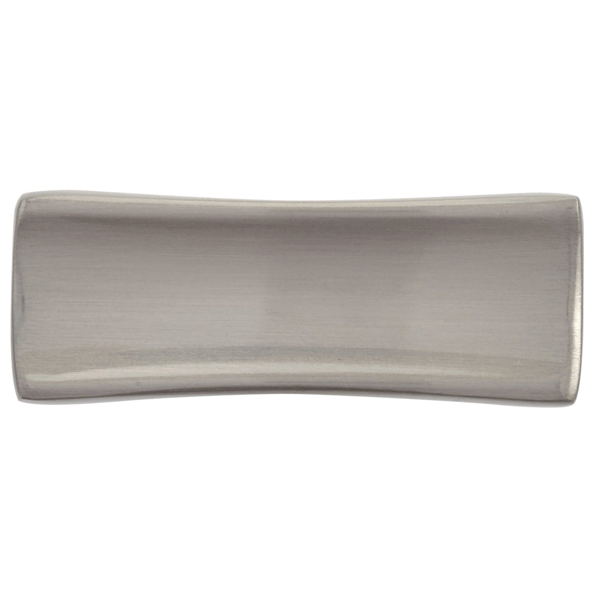 Transitional Knob, 1-9/16" x 9/16", Brushed Nickel
