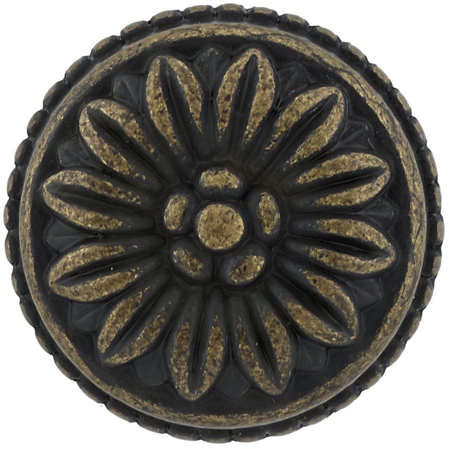 Traditional Knob, 1-3/16" D, Antique English